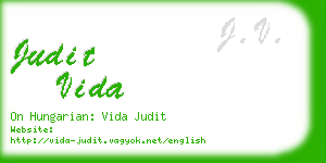 judit vida business card